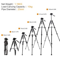 Huepar 703CG 3D Selbstnivellierender Laser Set und 3m Teleskopstnage + Stativ TPD14