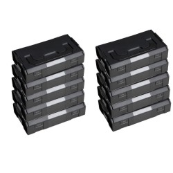 SORTIMO Systembox L-BOXX Mini anthrazit Deckel OPAK