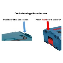 BOSCH SORTIMO Einlage Insetboxen-Set A3 & CD3 & H3 & 3 x Deckelpolster für L-BOXX 102