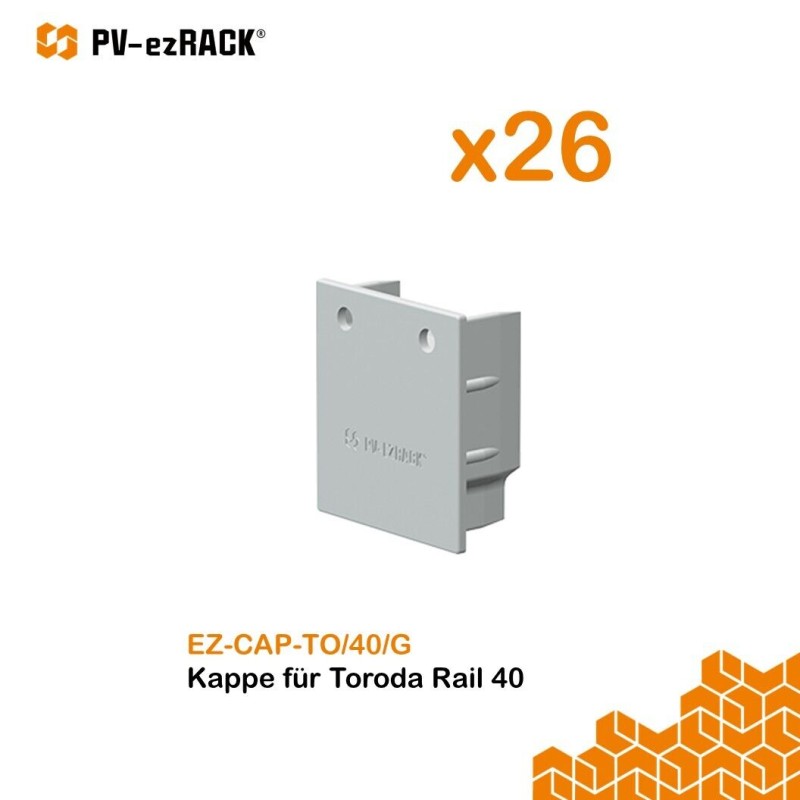 Ziegeldach PV Unterkonstruktion Komplettes Montageset für 24x Solar Module