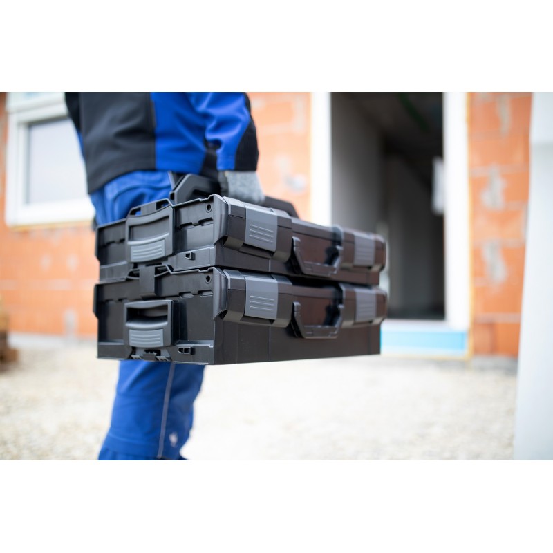 Sortimo Systemkoffer L-Boxx 102 anthrazit/Bosch kompatibel