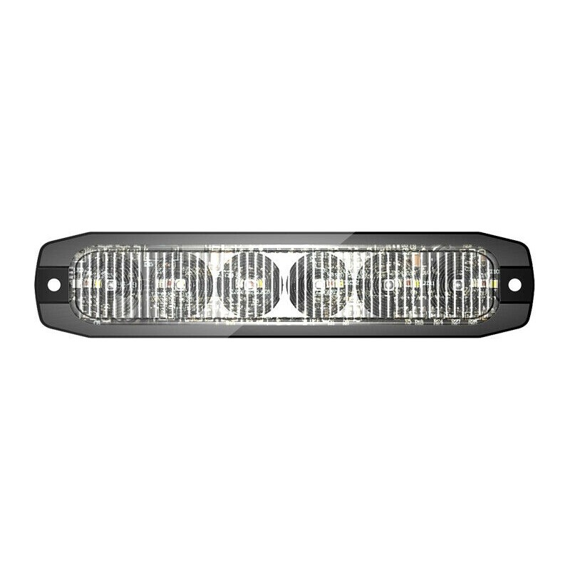 2er FIN6 LED-FRONTBLITZER 911SIGNAL - HWS SET GELB - WASSERDICHT