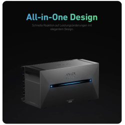Anker Solarbank 2 PRO inkl. SmartMeter und Anker SOLIX BP1600 Erweiterungsspeicher-Bundle für Balkonkraftwerke