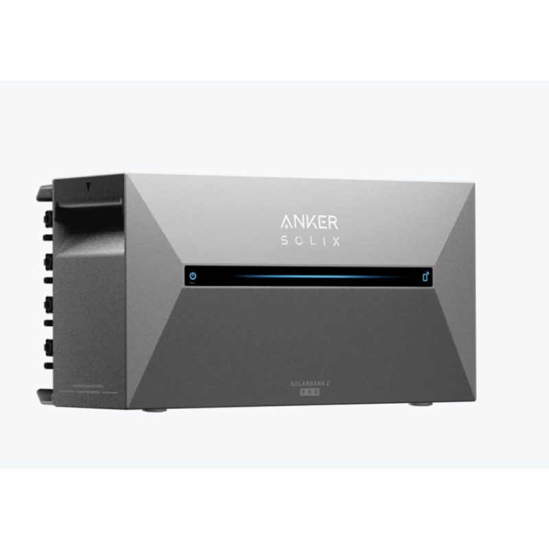 Anker Solarbank 2 PRO inkl. SmartMeter und Anker SOLIX BP1600 Erweiterungsspeicher-Bundle für Balkonkraftwerke