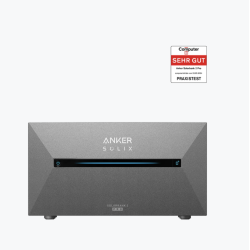 Anker Solarbank 2 PRO inkl. SmartMeter und Anker SOLIX BP1600 Erweiterungsspeicher-Bundle für Balkonkraftwerke