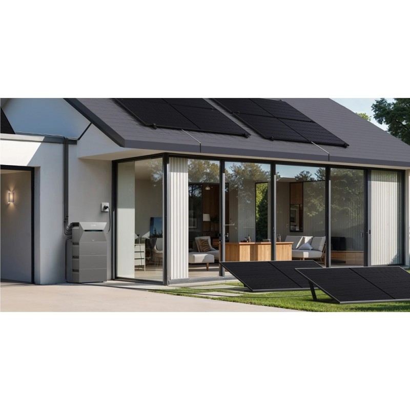 1760W Bifazial Balkonkraftwerk Set mit 2.7kWh Anker SOLIX Solarbank 3 E2700 PRO Balkonkraft Speicher Batterie mit Smart meter