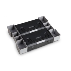 Sortimo Systemkoffer L-Boxx 102 anthrazit/Bosch kompatibel mit L-Boxx mini und Deckeleinlage