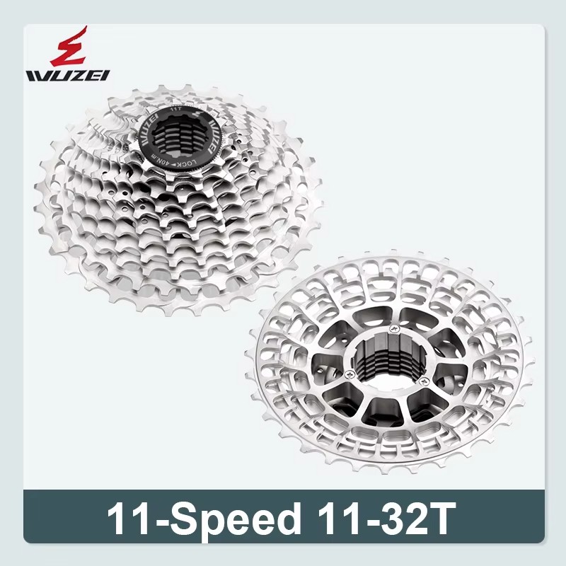 WUZEI Ultraleichte CNC Rennrad Kassette – 11/12-fach, 28–36T, kompatibel mit Shimano HG