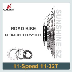 WUZEI Ultraleichte CNC Rennrad Kassette – 11/12-fach, 28–36T, kompatibel mit Shimano HG