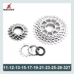 WUZEI Ultraleichte CNC Rennrad Kassette – 11/12-fach, 28–36T, kompatibel mit Shimano HG