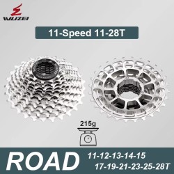 WUZEI Ultraleichte CNC Rennrad Kassette – 11/12-fach, 28–36T, kompatibel mit Shimano HG
