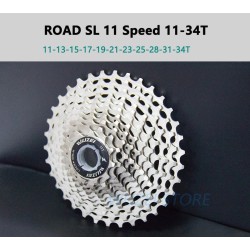WUZEI Ultraleichte CNC Rennrad Kassette – 11/12-fach, 28–36T, kompatibel mit Shimano HG