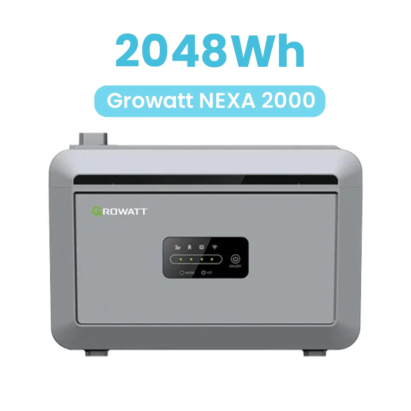 Growatt Speicher NEXA 2000 2kWh Li-Ion Akku für Balkonkraftwerk Solarspeicher