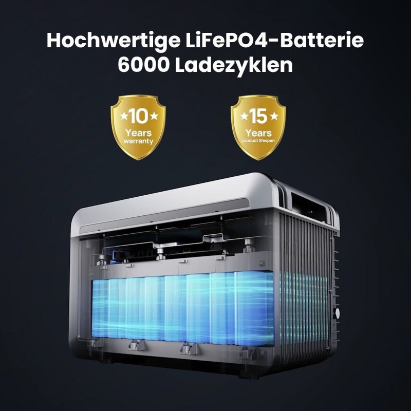 Growatt Speicher NEXA 2000 mit Erweiterungsakku 4096W