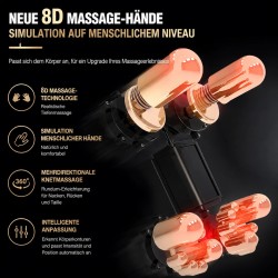 S9 Elektrischer Ganzkörper Massagesessel Zero Gravity Airbag Shiatsu