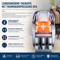 V10 Luxus Massagesessel mit AI-Körpererkennung – Shiatsu Ganzkörpermassage
