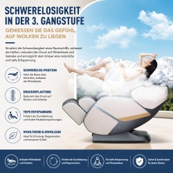 V10 Luxus Massagesessel mit AI-Körpererkennung – Shiatsu Ganzkörpermassage