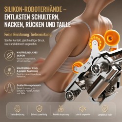 4D Massagesessel Zero Gravity Vollkörper Elektrisch Shiatsu Wärme USB YIJIE L50S