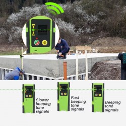 Huepar Set 603CG mit Empfänger und Brille im Koffer/Teleskopstange