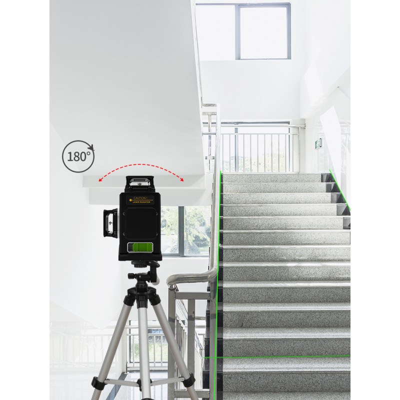 Delari GF360G 3D grüner selbstnivellierender Kreuzlinienlaser