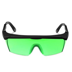 Huepar 603CG-BT grüner 3D Kreuzlinienlaser mit Teleskopstange Brille