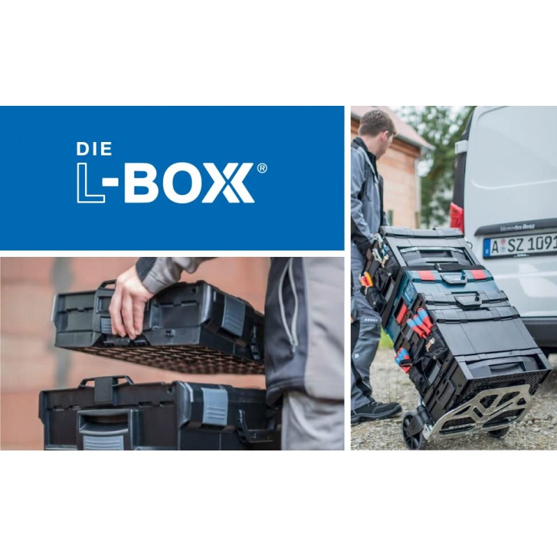 Sortimo Systemkoffer L-Boxx 102 anthrazit/Bosch kompatibel