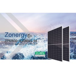 Zonergy Monofacial high efficiency mono PV module ZPM410w MH5-54