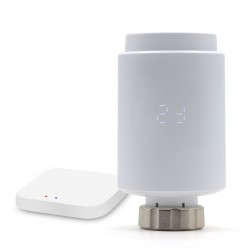 TUYA Zigbee Smart Heizkörperthermostat Digital Heizungsthermostat Set mit Gateway