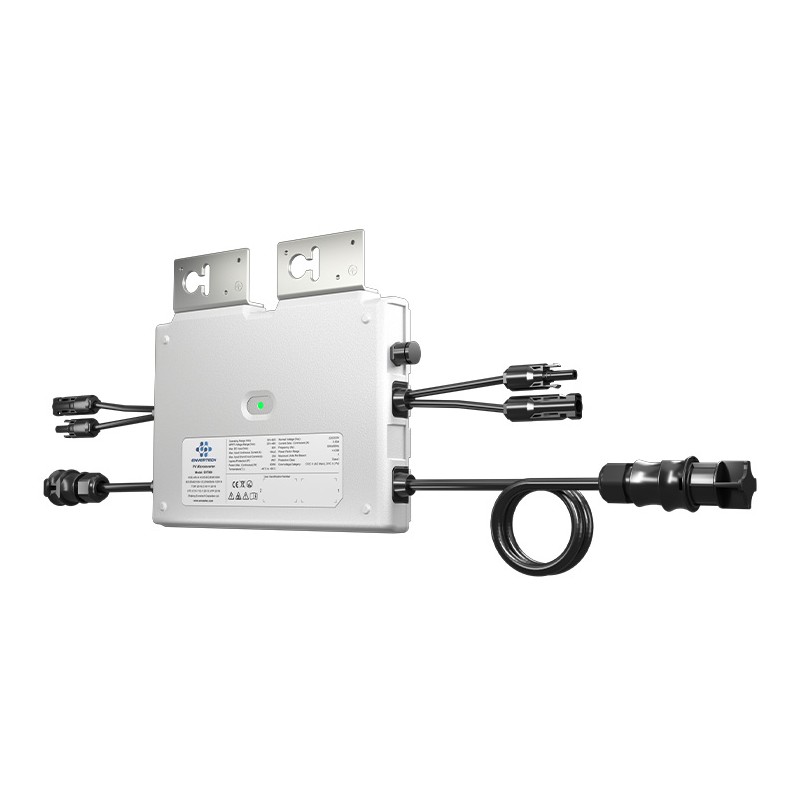 Envertech Microwechselrichter EVT800 Modulwechselrichter für 2 PV Modul incl. WiFi