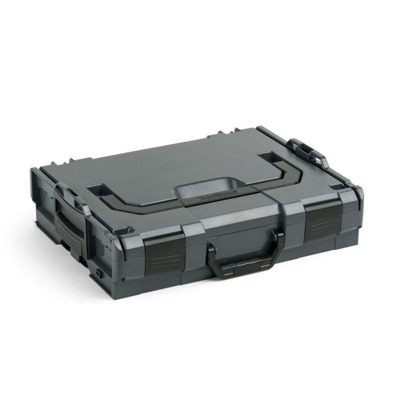 Sortimo Systemkoffer L-Boxx 102 anthrazit/Bosch kompatibel mit InsetBoxen und Deckeleinlage