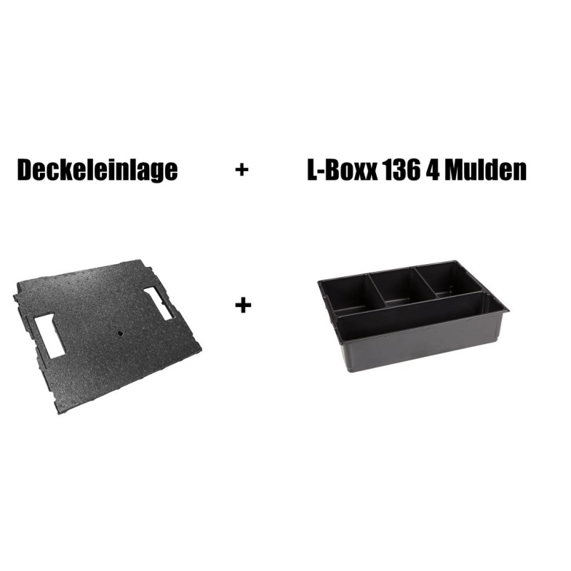 InsetBoxen und Deckeleinlage für die L-BOXX 136