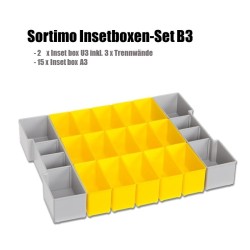 Insetboxen-Set B3 für Sortimo L-Boxx 102