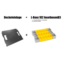 InsetBoxen B3 und Deckeleinlage für die L-BOXX 102