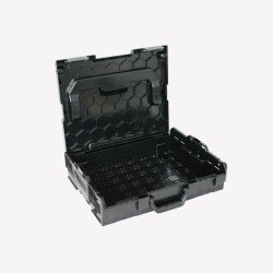 Sortimo Systemkoffer L-Boxx 102 anthrazit/Bosch kompatibel mit InsetBoxen D3 und Deckeleinlage
