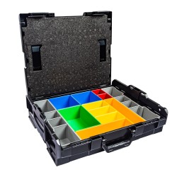 Sortimo Systemkoffer L-Boxx 102 anthrazit/Bosch kompatibel mit InsetBoxen H3 und Deckeleinlage