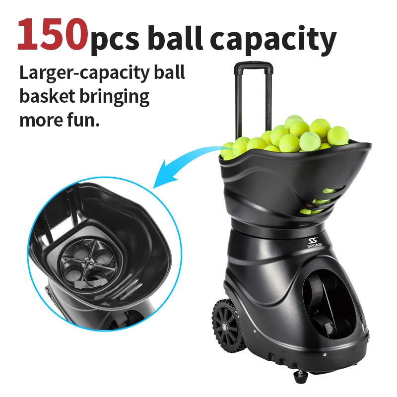 Intelligente Tennis Ballwurfmaschine T2202A Fernbedienung Service in Deutschland