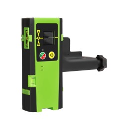 Huepar P04CG grüner 4D Selbstnivellierender Kreuzlinienlaser Set Mit Laser Detektor LR-6RG