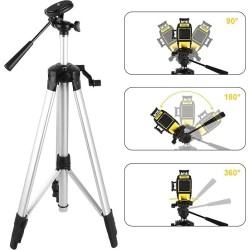 Huepar S04CG 4D Linienlaser in L-Boxx Set Mit Stativ TPD15 und Empfänger LR5RG